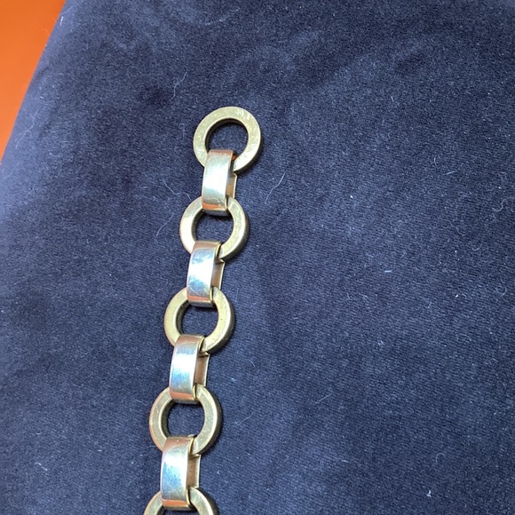 Vintage 60s chunky bracelets- brass - Picture 3 of 4